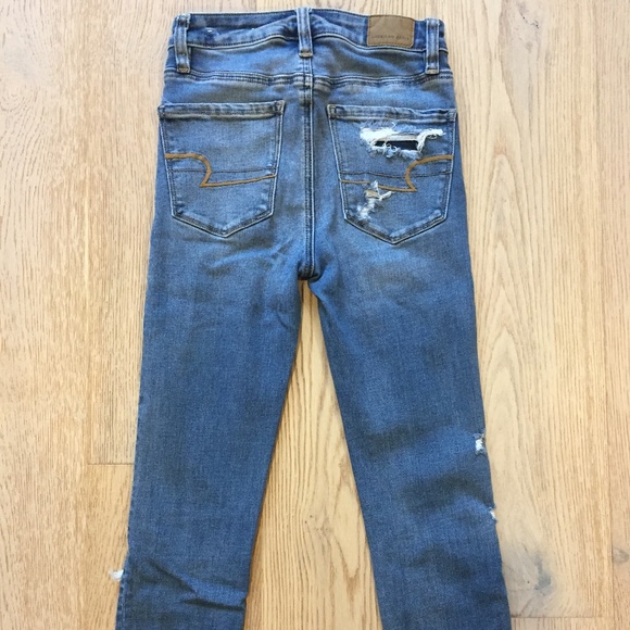 high waisted ripped skinny jeans - Picture 3 of 3